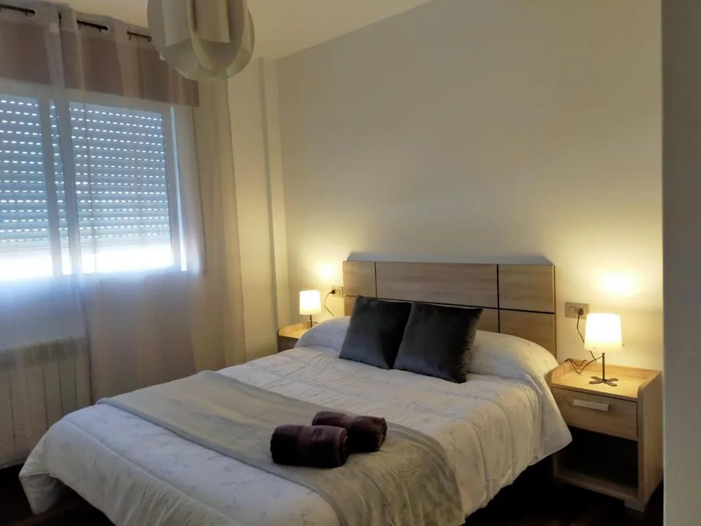 Dormitorio principal de Boa Vista con cama de 135 cm
